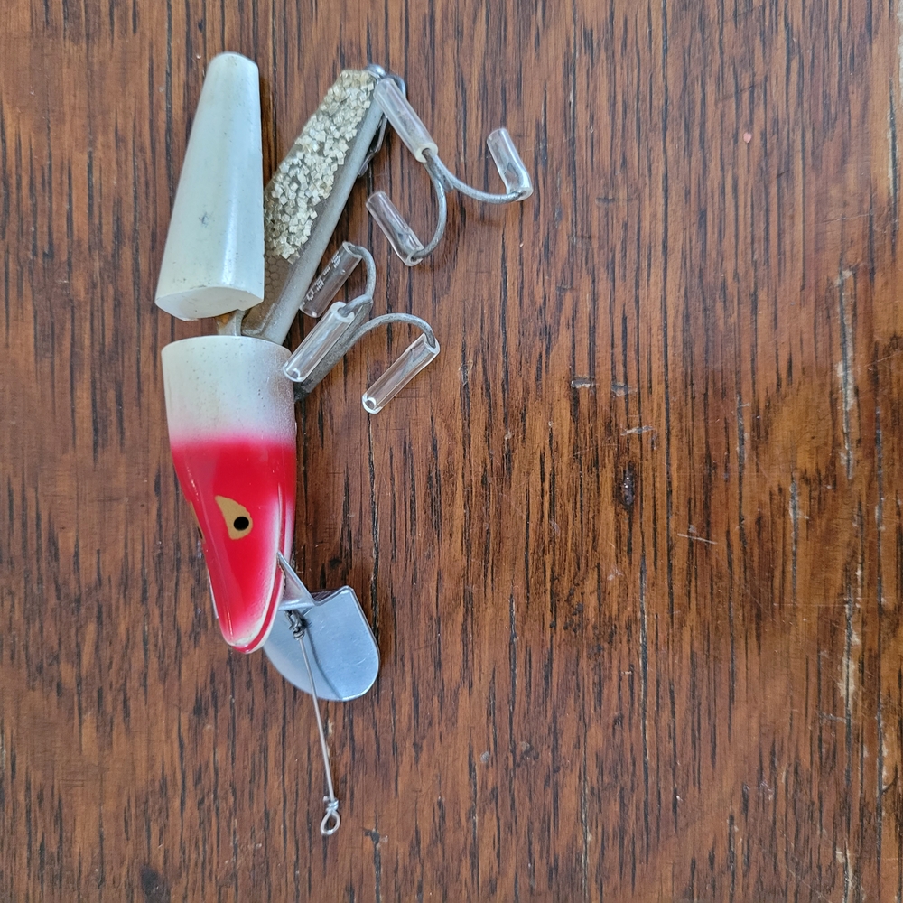 Vintage Heddon Scissor Tail Fishing Lure
